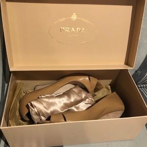 Prada shoes! Worn, but in good condition!